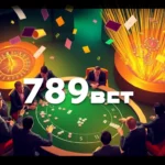 Exciting gameplay at 789BET casino with players winning at poker and roulette.