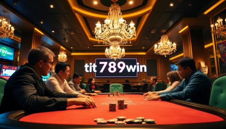 Experience the thrill of high-stakes poker at tại 789win, where strategy meets excitement.